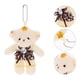 thumbnail image 3 of 5 mini osos con cadenas colgantes, muñecos de peluche, materiales para ramos de ositos pequeños, 3 of 8