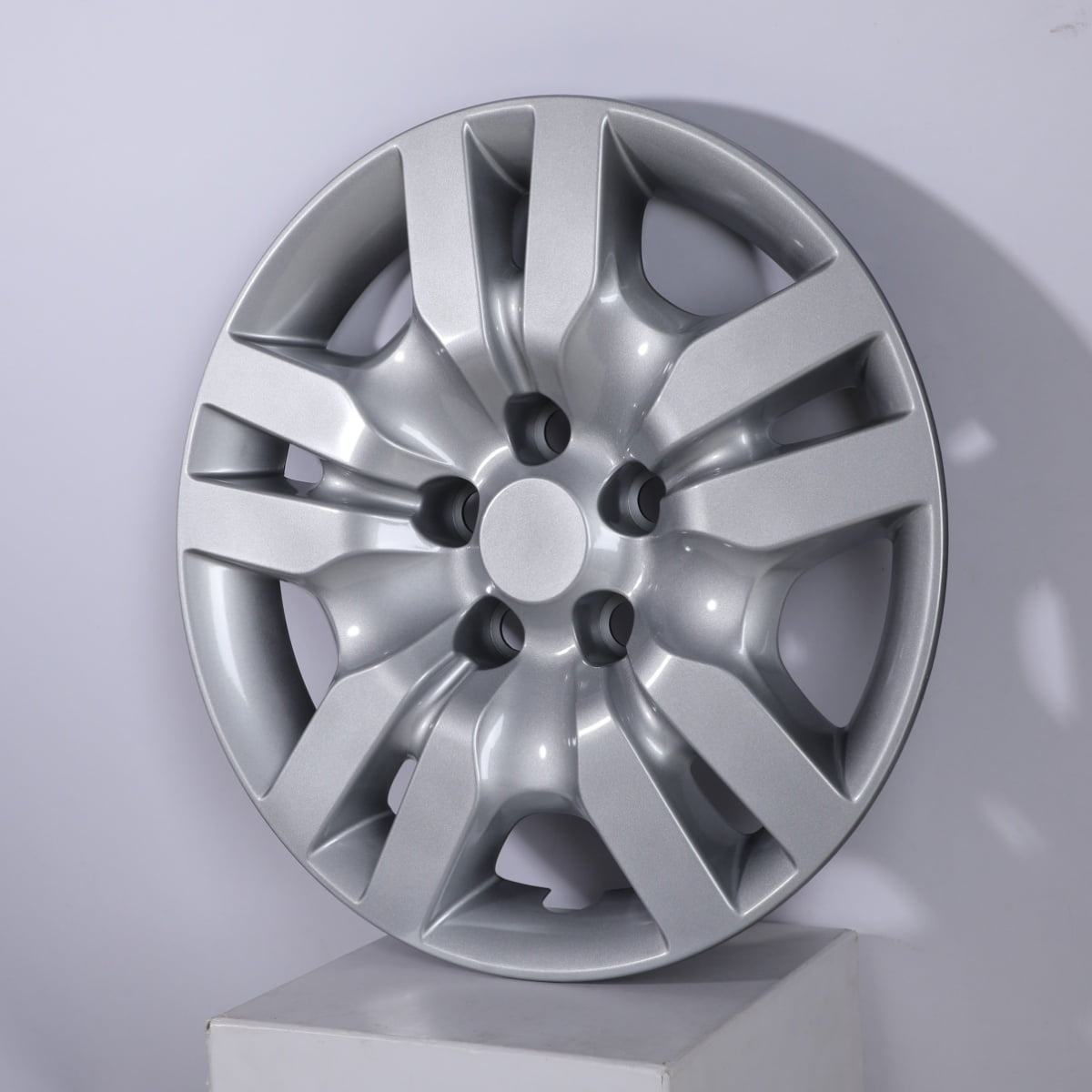 (4 Pack)16" Hubcaps Wheel Rims Cover For 2007-2012 Nissan Altima/2008-2009 Nissan Altima Coupe Compatible With Steel Wheels Bolt On Installation(16-Inch,LACQUER)