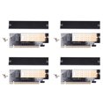 thumbnail image 1 of 4X M.2 Nvme Ssd Adaptador M2 A Pcie 3.0 X16 Tarjeta Controladora Interfaz de M Tecla Soporte Pci Express 3.0 X4, 1 of 5