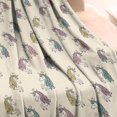 thumbnail image 3 of Light Color Cartoon Unicorn Pattern Blanket,Comfortable Soft Lamb Wool Throw Blanket,All Season,Warm Lightweight Blankets for Sofa Bed Couch Living Room Chair,30"x40", 3 of 4