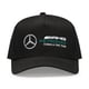 thumbnail image 1 of Mercedes AMG Petronas Equipo de Fórmula Uno - Gorra de corredor - Negro - Unisex - Talla: Talla única, 1 of 1