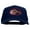 Navy, variant on Horse Racing Embroidered Solid Cotton Twill 5 Panel Prostyle Snap Cap - Navy OSFM