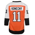 thumbnail image 3 of Youth Travis Konecny Burnt Orange Philadelphia Flyers Home Replica Player Jersey, 3 of 3