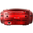 thumbnail image 2 of Ematic Bluetooth CD Boombox, Red, EBB9224, 2 of 10