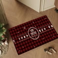 thumbnail image 5 of Uuowzo Merry Christmas Kitchen Rugs Mats, Buffalo Plaid Winter Xmas Holiday Home Kitchen Decor Floor Mats, Washable Non-Slip Sink Carpet, 24x16in, 5 of 6