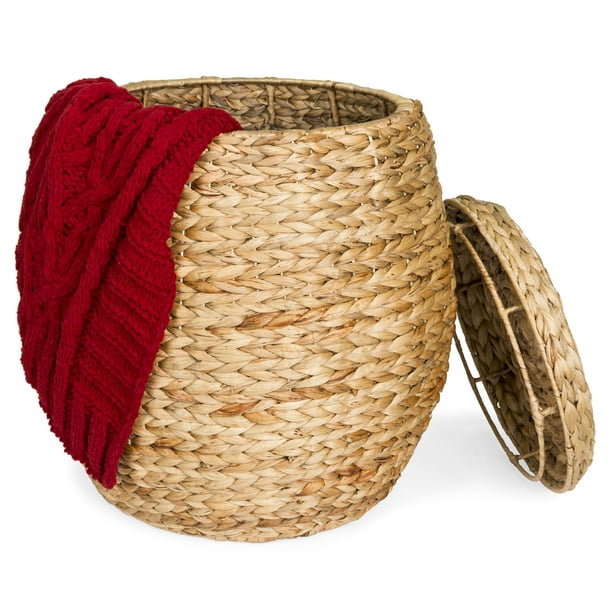 Best Choice Products Round Multipurpose Handcrafted Seagrass Wicker