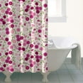 thumbnail image 5 of Waterproof Pioneer Shower Curtain 36x72 Inch Polyester Unique Colorful Floral Shower Curtain for Bathroom Hotel Home Decor with 7 Plastic Hooks, 5 of 5