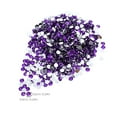 thumbnail image 2 of ETHZZLE 1000Pcs Sparkly Purple Flatback Resin Rhinestones for DIY Nail Art Phone Case Decoration, 2 of 8