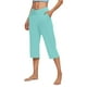 thumbnail image 2 of MKLEKYY Leggins push up mujer Pantalones tres cuartos casuales cómodos para uso diario para verano Opciones de fácil cuidado y estilo para atuendos versátiles, 2 of 4