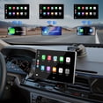 thumbnail image 2 of visualización portátil Apple Carplay para coche, 9 pulgadas, inalámbrica, Apple Carplay y Android Auto, cámara de salpicadero 4K, cámara de respaldo 1080p, DVR, receptores de audio de coche,, 2 of 5