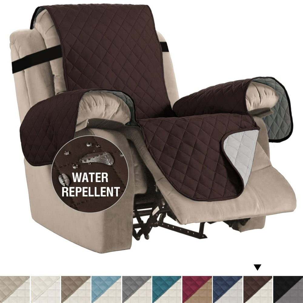 1Piece Reversible Quilted Recliner Pet Cover Protector, (Large 91" L x