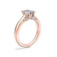 thumbnail image 4 of 1.20 Carat Excellent Emerald Cut Real Diamond New Design Solitaire Ring for Wedding and Engagement Solid 14K Rose Gold Size 11, 4 of 8