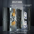 thumbnail image 4 of Mini PC Gaming i9-12900F 16 Cores Upto 5.1GHz, Desktop Computer RTX3060 12G, Windows 11 Pro, 16G DDR4 RAM 2T SSD, Optical, Wifi6 BT5.1, HDMI*2 DP*2 8K@60Hz Four Display, 4 of 5