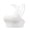 White, variant on vdgthytj Sports Bras for Women Breathable Wireless Padded Underwear Supportive Crisscross Back Full Coverage Workout Bras(X-Large,Yellow)