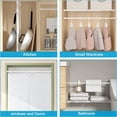 thumbnail image 4 of MesaSe 2 Pack 5/8” Tension Curtain Rod  RV Tension Bars  Cupboard Rods White 16 to 28 Inch, 4 of 10