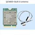 thumbnail image 3 of 2X Tarjeta WiFi Inalámbrica QCNCM865 de Triple Banda con Bluetooth 5.4, Adaptador de Red Inalámbrico de Triple Banda de 2,4 G/5 G/6 Ghz para Win11, 3 of 5