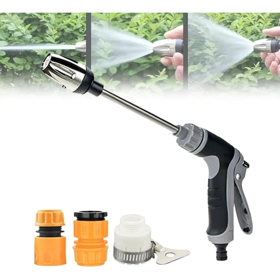 Waterblitz Pressure Washer, Water Blitz Pressure Washer, Waterblitz High Pressure Water, Qinux WaterBlitz High-Pressure Nozzle, with 360° Rotating for Three Spray Modes (1)