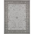 thumbnail image 1 of Unique Loom Tapis Botanique la Jolla 10' x 13' Rectangle Gris Clair/gris Foncé, 1 of 2