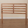 thumbnail image 7 of Baxton Studio Akemi Contemporary/Modern Slat Back Support Engineered Wood Headboard, Full, Ash Walnut, 7 of 7