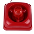 thumbnail image 3 of Sirena De La Alarma, Luces Que Destellan Rojas Ultra Ruidosas Industriales del Estroboscópico del Fuego De La Alarma De La Luz Sana 115DB, 3 of 14
