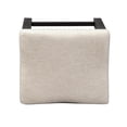 thumbnail image 6 of Heatherbrook Black Uph Console Stool, 6 of 6