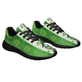 thumbnail image 6 of St Patrick's Day Irish Gnome Shoes Sneakers Black Size 6, 6 of 7