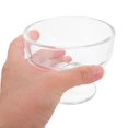thumbnail image 3 of CNKOO Trifle Bowl Glass Large Ice Cream Cone Holder Stand, 3 of 6