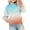 02-Light Blue, variant on Teen Girls Sweatshirt Cute Gradient Printed Long Sleeves Sweatshirts Casual Crew Neck Fall Winter Pullover Tops Clothes Casual Comfy Fleece Jumper School Warm Girl Coat