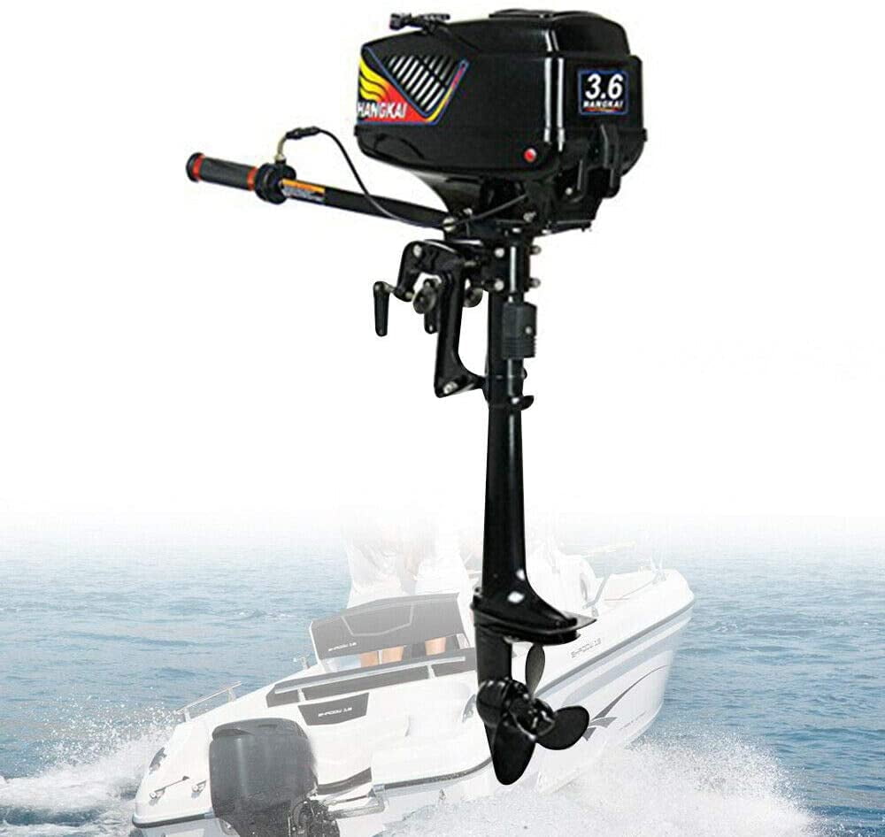 Durable 4 Stroke 3.6HP Heavy Duty Outboard Motor 55CC Boat Engine Cooling System 