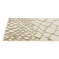 thumbnail image 3 of Unique Loom Outdoor Modern Collection Area Rug (2' x 6' 1" Runner Cream/Beige), 3 of 6