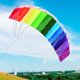 thumbnail image 4 of Cometa Dual Line Stunt Power Kites Soft Parafoil Kite para playa (160 cm 13 colores Tmvgtek libre de BPA, 4 of 6