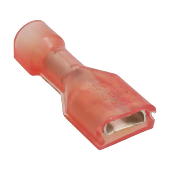 Pack of 10 2-520181-2 Crimp Connector QC RCPT 18-22AWG 0.187 Fully Insulated