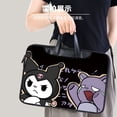thumbnail image 2 of Sanrio anime series Kuromi-bolsa negra para ordenador portátil, bolsa de almacenamiento bonita de dibujos animados para mujer, iPad air14/11 /14/16 pulgadas, regalo sorpresa, 2 of 5