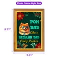 thumbnail image 5 of Pomeranian Dad Like a Regular Dad Only Cooler Happy Father's Day Acrylic Plaque with Wood Photo Frame Box Pom Dog Lover Gifts Light Box - 02007, 5 of 5