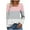 Pink, variant on jobturf Long Sleeve Shirts for Women Dressy Casual Asymmetric Square Neck Striped Tunic Tops Fall Spring Fashion Decorative Buttons Blouses