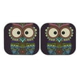 thumbnail image 7 of Balery 2 Piece Boho Owl Car Windshield Sun Shade|Foldable Front Windshield Shade for Car Front Window for Most Sedans SUV Truck-Small, 7 of 7