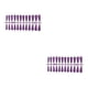 thumbnail image 1 of Minnieouse Tabletas para mejorar las uñas Diseño de puntos elegantes Durabilidad Textura esmerilada Puntas de manicura para uñas postizas usables JM-13Púrpura 2piezas Minnieouse CBP456188, 1 of 5