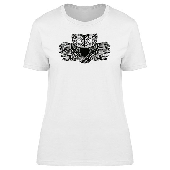 Aztec Owl Tattoo Tee Women's -Image by Shutterstock