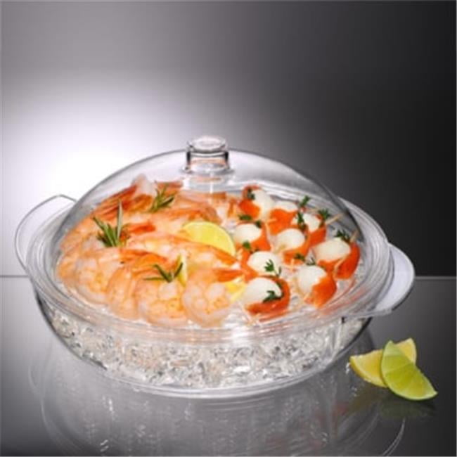 Prodyne AB-3 Salad On Ice Acrylic Salad Bowl and Servers 