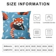 thumbnail image 5 of Qinduosi Throw Pillow Covers " Set of Soft Cute Animal Pillow Cases Cushion Covers For Living Room Bedroom Cartoon Botancial Decorative Throw Pillowcases for Sofa Couch Chair, 5 of 5