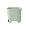 thumbnail image 2 of Colorful Breathable Mini Succulent Planter Pots with Drainage Trays, Lightweight Shatterproof Plastic Plant Pots, Porous Airflow Small Gardening Container for Indoor Home Office Desk Decor, 2 of 6