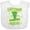 AA-White, variant on Inktastic Lettuce Romaine Calm Boys or Girls Baby Bib