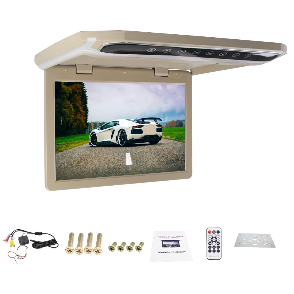 HD 12.1 inch USB SD HDMI FM Car 1080P Car Roof-mount//Flip down//Car Ceiling Wide//Over head Display//Drop Down LCD Monitor