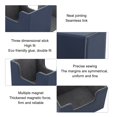 thumbnail image 3 of Large Capacity Card Deck Box Magnetic Flap Lid Design, Protective Holder for 100 Sheets Cards Tarot and Game Cards, 3 of 7