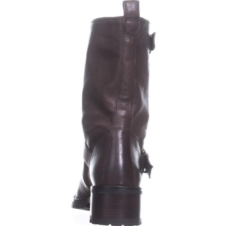 Cole haan hemlock outlet leather moto boots