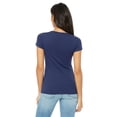 thumbnail image 2 of The Bella + Canvas Ladies Triblend Short Sleeve T-Shirt - NAVY TRIBLEND - M, 2 of 4