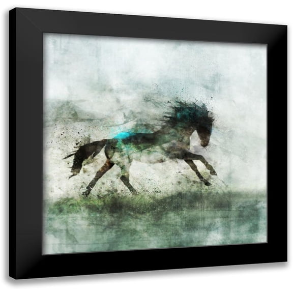 Roko, Ken 12x12 Black Modern Framed Museum Art Print Titled - Lone Star