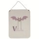 thumbnail image 1 of "Treasures Alphabet V for Vampire Bat Metal Print, 16 x 12, multicolor" Caroline's Treasures BB5747DS1216, 1 of 1
