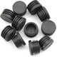 thumbnail image 1 of 25mm Black Plastic Plugs, Black Round Tube Covers, Inner End Caps for Chairs Desks Tables Foot Furniture Pipe, 20 Pcs, 1 of 5
