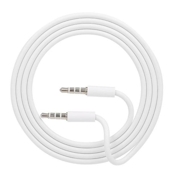 Adaptador de 3.5 mm Jack Audio Audio Cable de Audio Macho Masculino Cable de Extensión de Audio Estéreo,